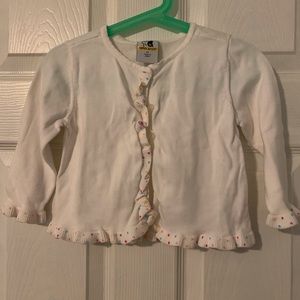 Cute White Sweater Size 2T